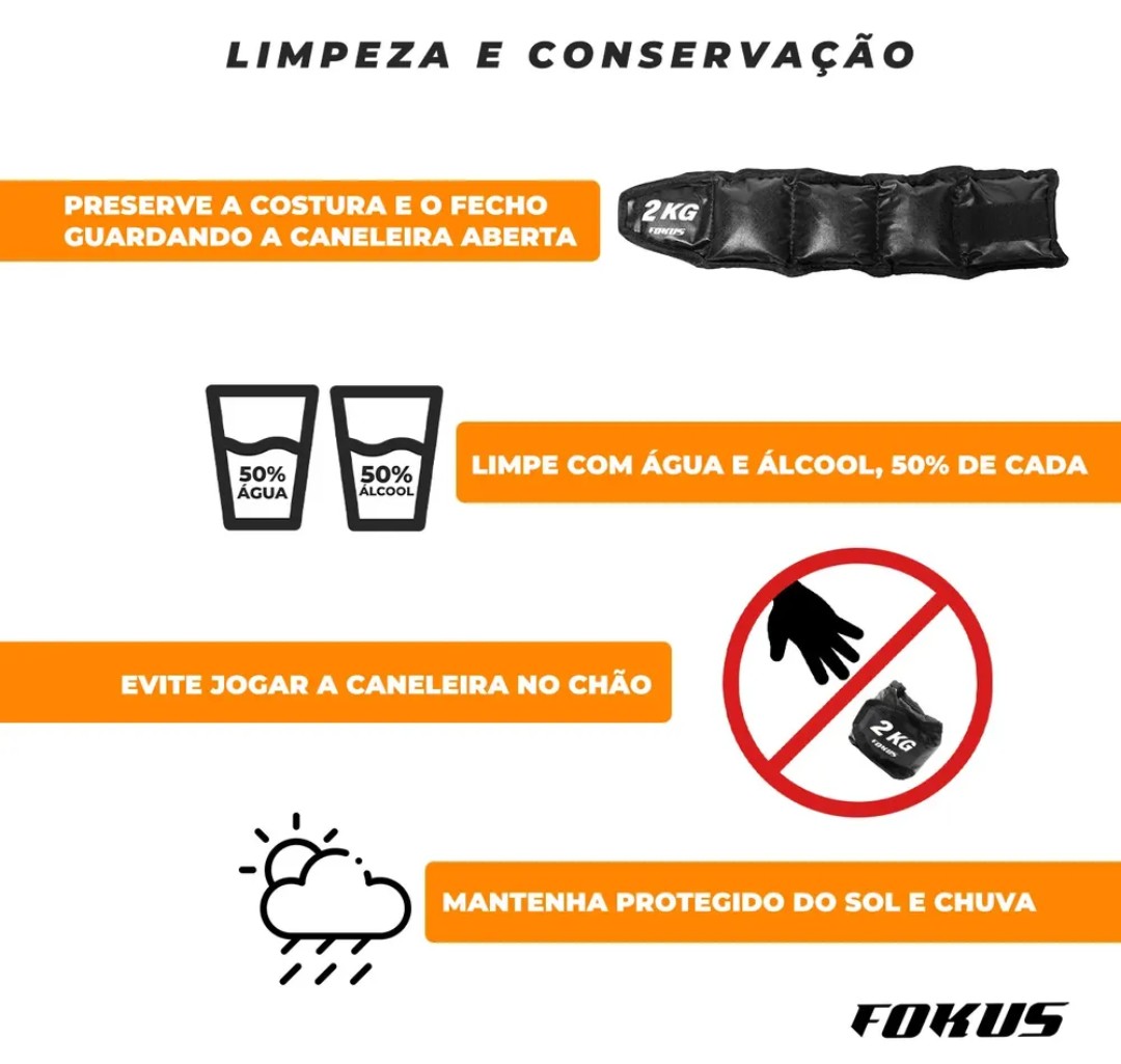 Caneleira de peso - 2kg - Imagem 6